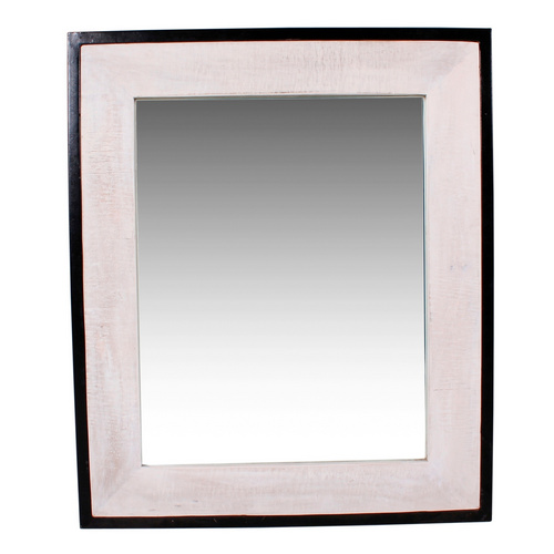 Thumbnail - SIT Spiegel »WHITE PANAMA«, BxH: 70 x 80 cm, rechteckig - weiss