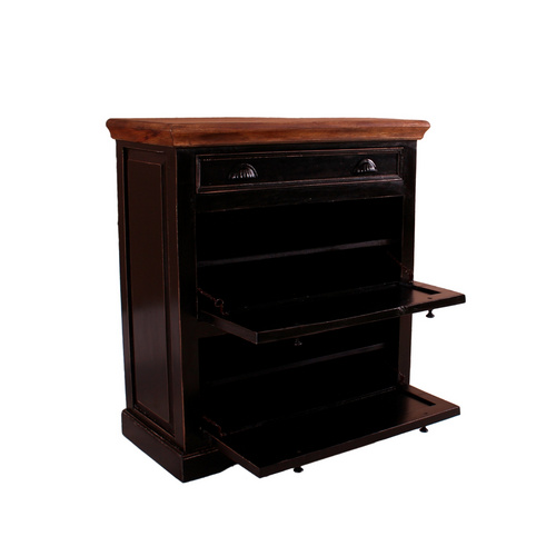 Thumbnail - SIT Dielen-Set »CORSICA«, Mangoholz, schwarz/honig