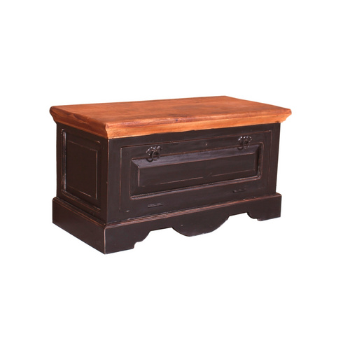 Thumbnail - SIT Schuhschrank »CORSICA«, Mangoholz/Mdf, 1-türig - schwarz