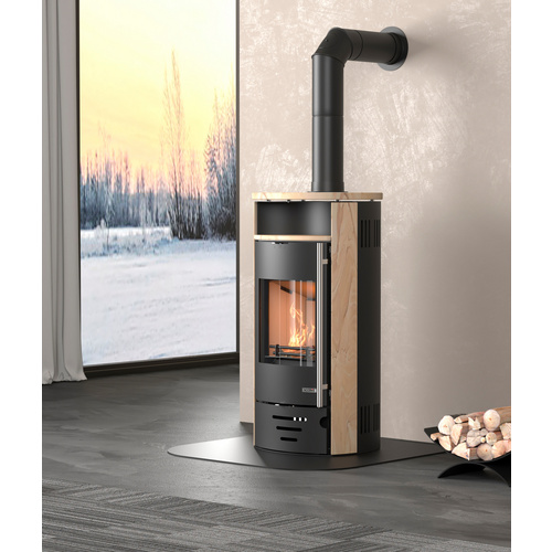 Image of accente Ofen »CASABLANCA 4.0 AK STS«, BxH: 53 x 112,6 cm, Sandstein - gelb