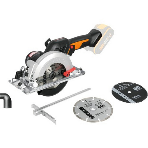 Worx Bürstenlose Kreissäge Worxsaw Xl 20V Powershare Wx531.9 Akku Und Ladegerät Nicht Enthalten Bürstenloser Motor Schlankes Design Schnelles Einrichten Schnelle Einstellung 120Mm Tiefe 120Mm - Image 6