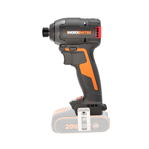 WORX Schlagschrauber, »PowerShare«, HEX Aufnahme, schwarz-orange