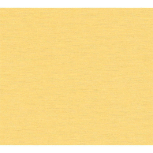 Image of A.S. Création Vliestapete, BxL: 53 x 1005 cm, Uni, leicht strukturiert - gelb
