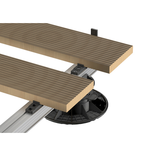 Thumbnail - Mr. GARDENER Universal-Clip, Kunststoff, für Unterkonstruktionen aus Holz - schwarz