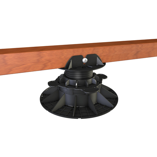 Thumbnail - Mr. GARDENER Stelzlager, Kunststoff, für Unterkonstruktionen aus Holz und/oder Aluminium - schwarz