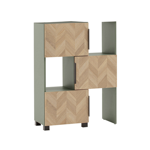 SCHILDMEYER Schiebe-Regal »Piazza«, (BxHxT): 47 x 101,6 x 34,7 cm, Pistazie - gruen