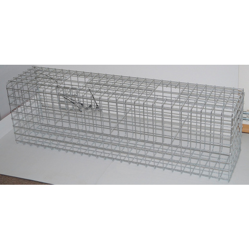 Gabionenabgrenzung, feuerverzinkt, LxBxH: 132x42x32 cm, grau