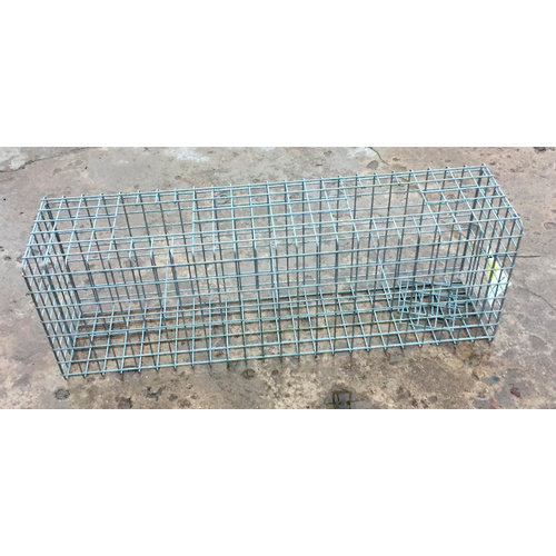 Gabionenabgrenzung, feuerverzinkt, LxBxH: 122x42x32 cm, grau