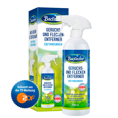 Bactador Geruchs- und Fleckenentferner SPRAY 750 ml Geruchsvernichter Reinigung - Image 6