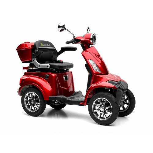 E-Roller »MAXXI 4.0«, 25 km/h, BxHxT: 80 x 110 x 165 cm, rot
