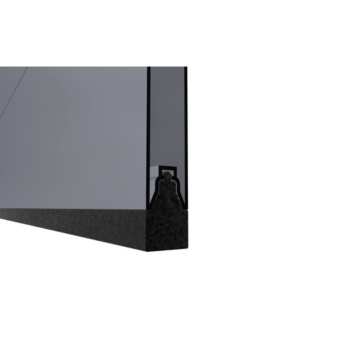 MaSys Gummielement, Länge: 1250mm - schwarz