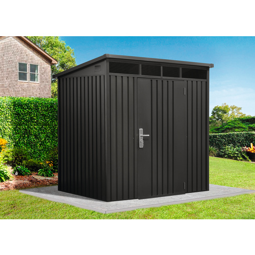 Mr. GARDENER Gerätehaus »Premium Geräte-Pultdachhaus« (RABATT 10%) | Restposten 10% Rabatt Mr. GARDENER Gerätehaus »Premium Geräte-Pultdachhaus« (RABATT 10%) | Restposten 10% Rabatt