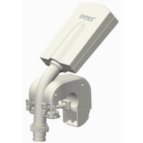 INTEX Pool Sprayer Sprühgerät Wasserfall Pool LED Poolbeleuchtung (28089NP) | Wechselnde LED-Farben Weiß, Rot, Blau & Grün, Adapter für 32/38-mm-Anschlüsse, für Pumpen mit 3.785-12.112 l/h - Bild 3