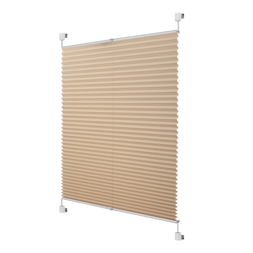 Thumbnail - Lichtblick Plissee, Klemmträger, 80x220 cm, creme - beige