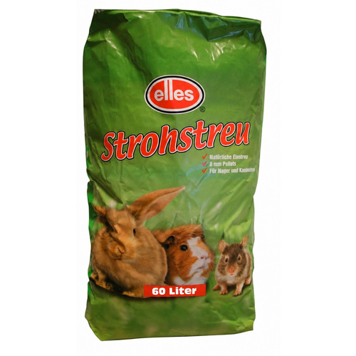 ELLES Kleintierstreu »Strohstreu«, 1 Sack, 24 kg - beige