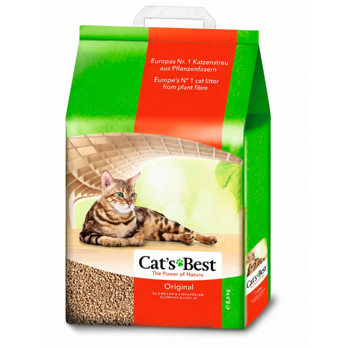 Cat's Best Katzenstreu »Original«, 1 Sack, 8,7 kg - grau