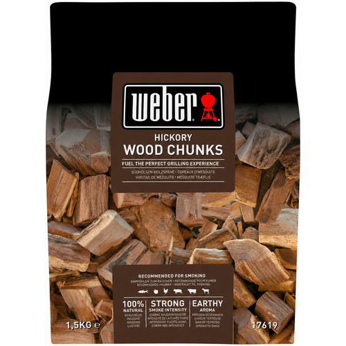 Weber Braun Wood Chunks Hickory 1,5Kg - Image 4