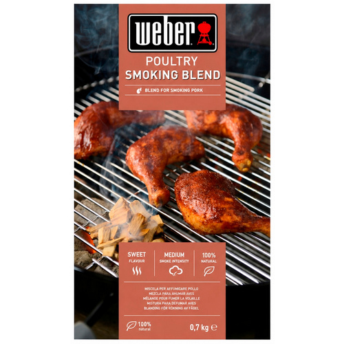 WEBER Räucherchips, Holz, 700 g Räucherchips - braun