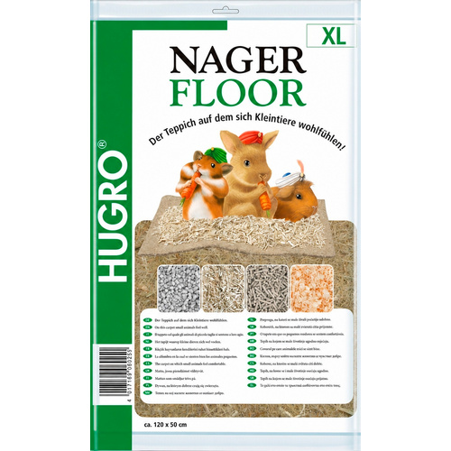 HUGRO Streu »Nagerfloor«, 0.94kg, für Nager - braun