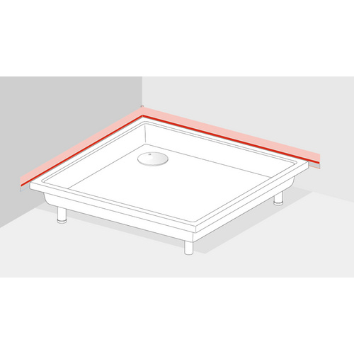 Thumbnail - OTTOFOND Fugenband, Kautschuk, rot