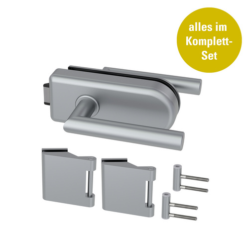 Thumbnail - NOVADOORS Glasdrehtür-Set »Nova GST 510«, (BxH): 83,4 cm x 197,2 cm - gruen