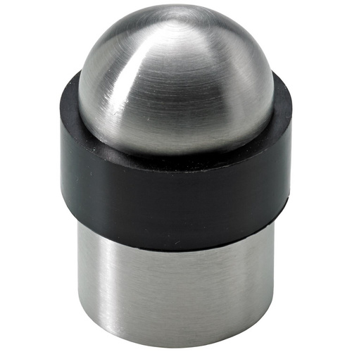 Hettich Türstopper zum Anschrauben Stahl, Edelstahl Optik, 1 Stück