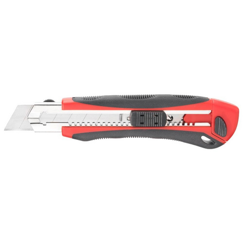 Image of CONNEX Universalmesser, rot/schwarz/silberfarben, Stahl - bunt