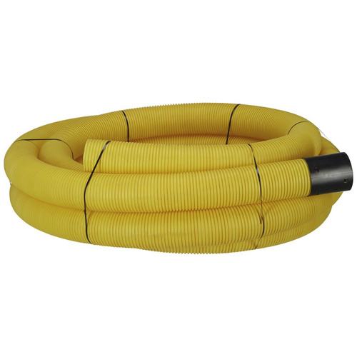 Image of ACO Wellrohr, Polyvinylchlorid (PVC), Ø100 mm x 1000 cm - gelb