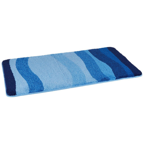 Kleine Wolke Badteppich Miami himmelblau, 65 x 115 cm