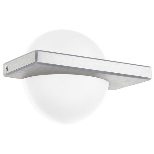 Eglo Led Wandleuchte Boldo weiß, alu-gebürstet