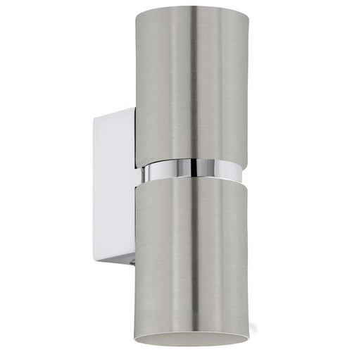 Eglo Led Wandleuchte Passa matt-nickel, chrom