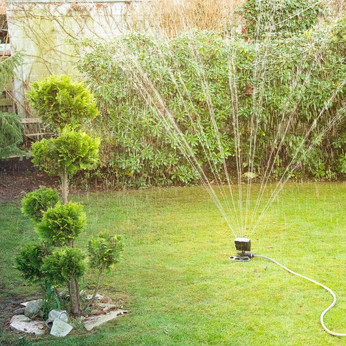 Thumbnail - Mr. GARDENER Pendelregner, inkl. Standfuß - schwarz