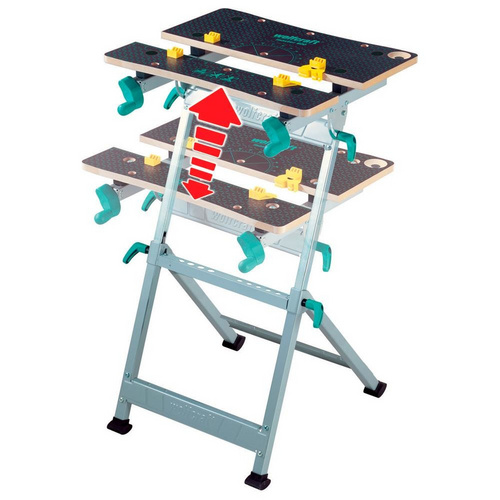 Wolfcraft Master 600 Höhenverstellbarer Spann- und Arbeitstisch