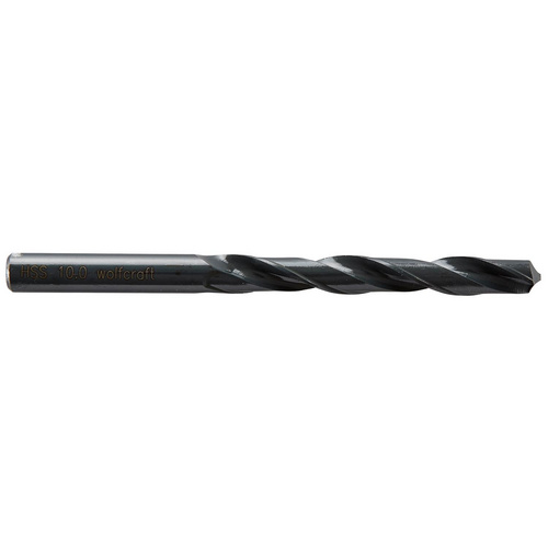 Wolfcraft Spiralbohrer Ø 10 x 133 mm HSS, rollgewalzt