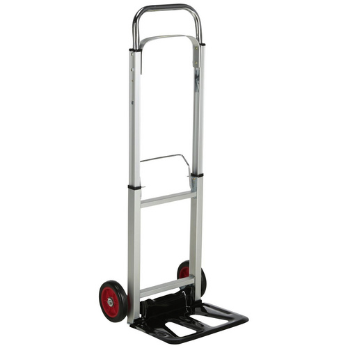 pro-bau-tec® Sackkarre, max. 90 kg, Stahl/Aluminium - silberfarben