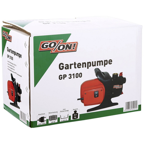 GO/ON! Gartenpumpe »GP 3100«, 600 W, F...