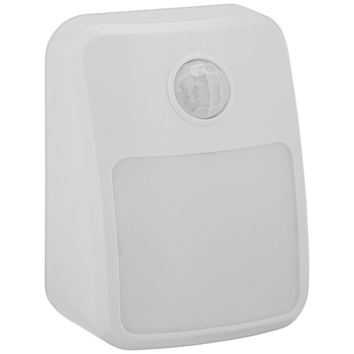 REV-Ritter LED-Batterieleuchte mit Bewegungsmelder Kunststoff weiß 1 W - weiss