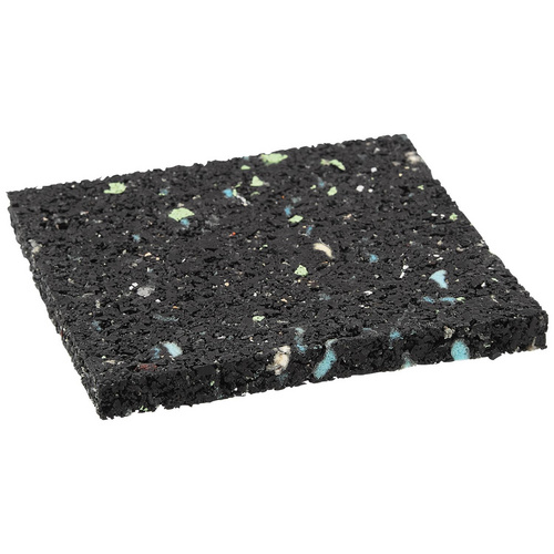 Image of Mr. GARDENER Unterlage, Gummi, für Terrassendielen - schwarz