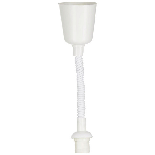 REV-Ritter Leuchten-Zugpendel, 1-fach, Kunststoff, E27, weiß - weiss