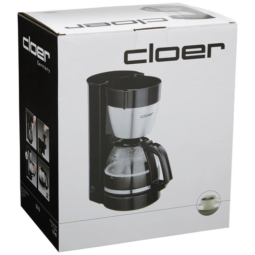 Cloer Kaffeemaschine, 800 w - schwarz...