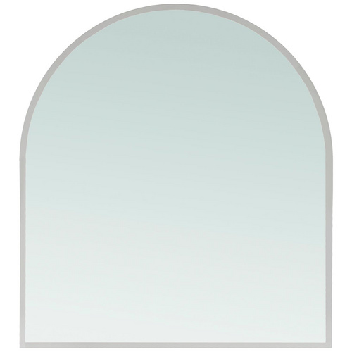 FIREFIX® Bodenplatte, Glas, rundbogenförmig, BxL: 100 x 110 cm, Stärke: 8 mm - transparent (Rabatt: 9 %)