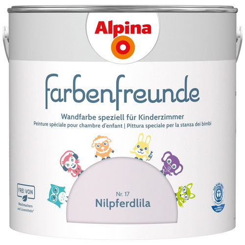 Thumbnail - ALPINA Dispersionsfarbe »Farbenfreunde«, Nilpferdlila, matt