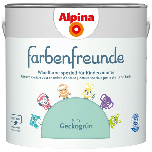 Thumbnail - ALPINA Dispersionsfarbe »Farbenfreunde«, Geckogrün, matt - gruen