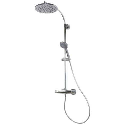 Breuer Duscharmatur Aquamaxx 320 mit Thermostat Kopfbrause rund