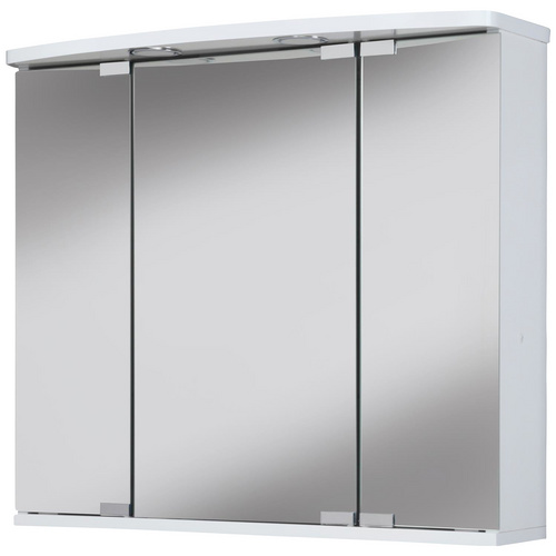Jokey Spiegelschrank Doro LED 68 cm x 60 cm x 22 cm Weiß EEK: A+