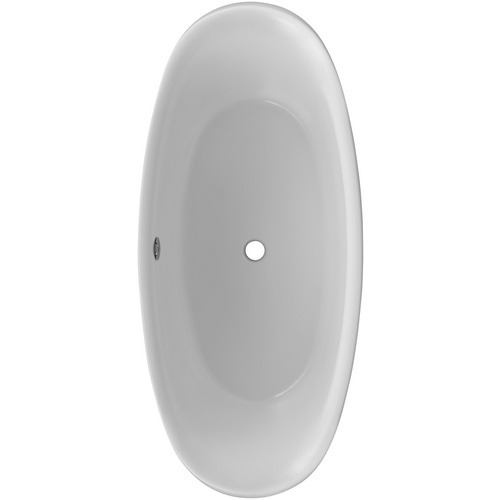 Ottofond Freistehende Badewanne Ventura 180,5 x 83,5 x 55 cm, weiß