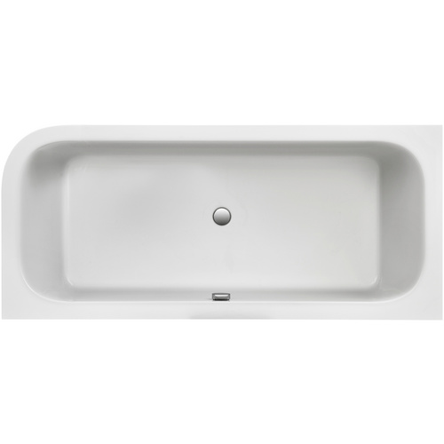 OTTOFOND Badewanne »Spirit«, BxHxL: 80 x 46,5 x 180 cm, oval – weiss