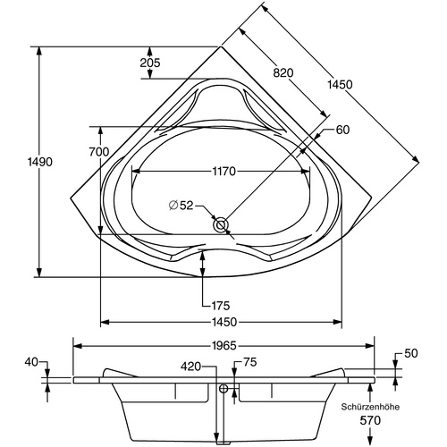 OTTOFOND Whirlpool-Komplettset »Madras...