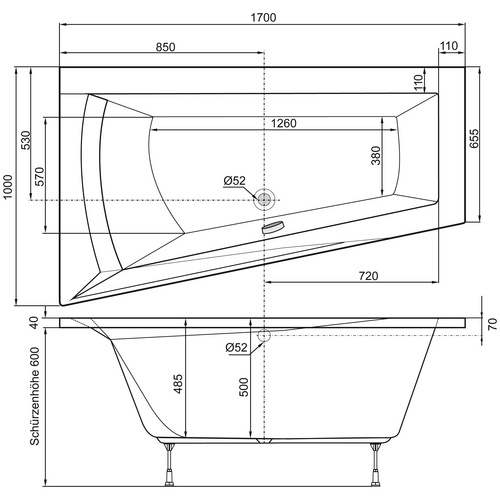 OTTOFOND Whirlpool-Komplettset »Galia I...