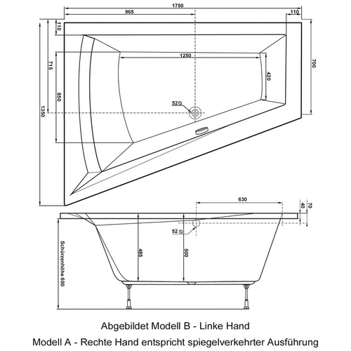 OTTOFOND Whirlpool-Komplettset »Galia I...